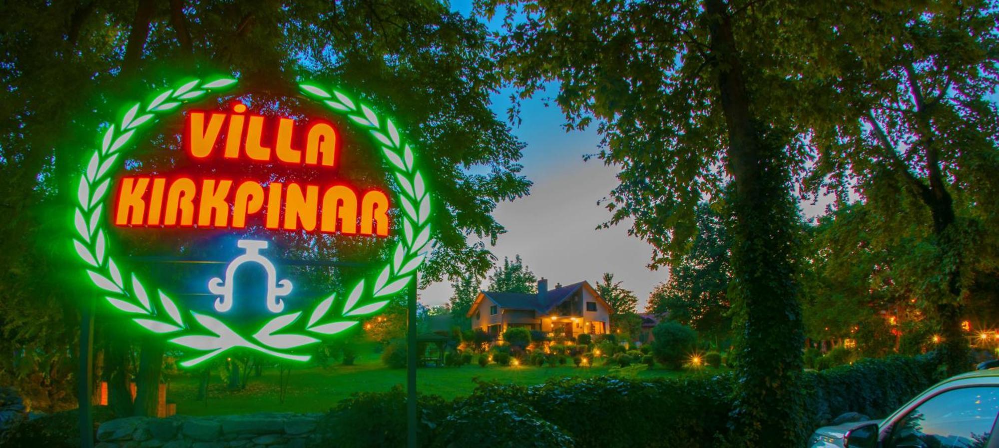 Villa Kirkpinar Sapanca Exteriér fotografie